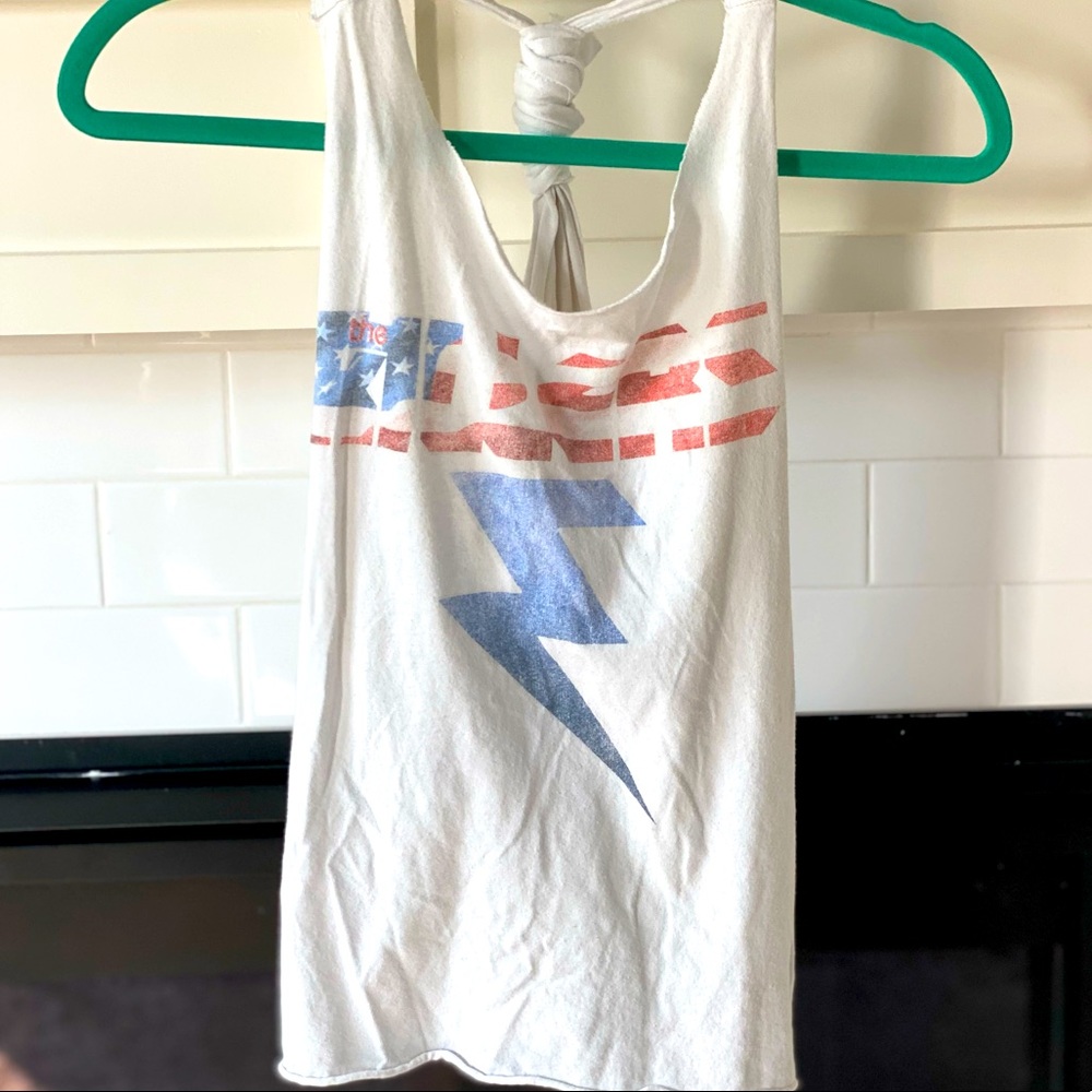 “The Killers” distressed racerback tank! Unique💜